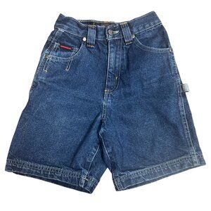 Fubu Kids Denim Carpenter Shorts Size 6 With Multiple Pockets GUC